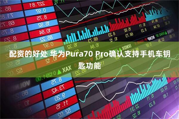 配资的好处 华为Pura70 Pro确认支持手机车钥匙功能