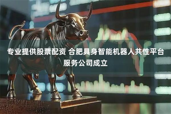 专业提供股票配资 合肥具身智能机器人共性平台服务公司成立